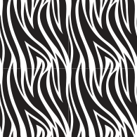 Style Zebra - Autocollant meuble